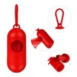 Portable Dog Poop Bag Holder W/ Hook | https://www.bestnamebadges.com