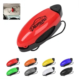 Cute Plastic Ladybug Car Sunglass Holder Visor Clip