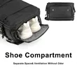 Large Flight Approved Carry On Travel Backpack | https://www.bestnamebadges.com