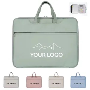 180 Degree Opening 14 Inch Laptop Sleeve Bag