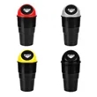 Mini Plastic Car Trash Can W/ Lid | https://www.bestnamebadges.com