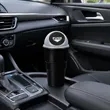 Mini Plastic Car Trash Can W/ Lid | https://www.bestnamebadges.com