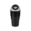 Mini Plastic Car Trash Can W/ Lid | https://www.bestnamebadges.com