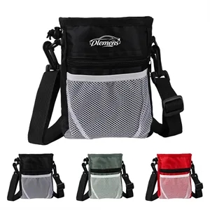 Pet Dog Training Treat Pouch W/ Shoulder & Waist Strap