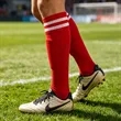 Polyester Sports Knee High Soccer Socks For Adult | https://www.bestnamebadges.com