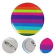 3" Custom Full Color Round Tinplate Button Badge Pin | https://www.bestnamebadges.com
