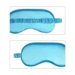Soft Satin Sleep Eye Mask W/ Elastic Strap | https://www.bestnamebadges.com