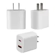12W Dual Port Fast USB & Tyepe C Charger Block | https://www.bestnamebadges.com