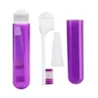 Portable Folding Travel Toothbrush Set W/ Toothpaste | https://www.bestnamebadges.com