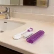 Portable Folding Travel Toothbrush Set W/ Toothpaste | https://www.bestnamebadges.com