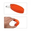 Oval Soft Floating Keychain Key Tag | https://www.bestnamebadges.com