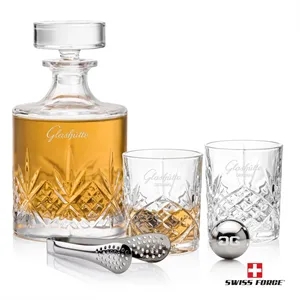 Brinkley Decanter Set & Ice Balls