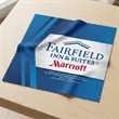 6"x 6" Petal Edge Microfiber Cloth | https://www.bestnamebadges.com