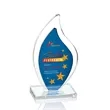 Flamingo VividPrint™ Award - Blue | https://www.bestnamebadges.com