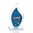 Flamingo VividPrint™ Award - Blue | https://www.bestnamebadges.com
