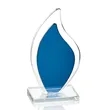Flamingo VividPrint™ Award - Blue | https://www.bestnamebadges.com