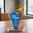 Milton VividPrint™ Award - Blue | https://www.bestnamebadges.com