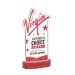 EdgeCraft Rectangle VividPrint™ on Alberton - Red (via Air) | https://www.bestnamebadges.com