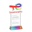 EdgeCraft Rectangle on Hartford - Prismatic (via Ocean) | https://www.bestnamebadges.com