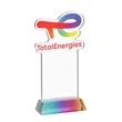 EdgeCraft Rectangle on Hartford - Prismatic (via Ocean) | https://www.bestnamebadges.com