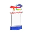 EdgeCraft Rectangle on Alberton - Blue (via Air) | https://www.bestnamebadges.com