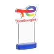 EdgeCraft Rectangle on Alberton - Blue (via Air) | https://www.bestnamebadges.com