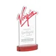 EdgeCraft Rectangle on Alberton - Red (via Air) | https://www.bestnamebadges.com