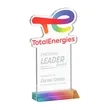 EdgeCraft Rectangle on Mitered - Prismatic (via Ocean) | https://www.bestnamebadges.com