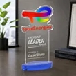 EdgeCraft Rectangle on Alberton - Blue (via Ocean) | https://www.bestnamebadges.com