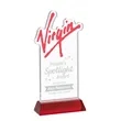 EdgeCraft Rectangle on Hartford - Red (via Ocean) | https://www.bestnamebadges.com
