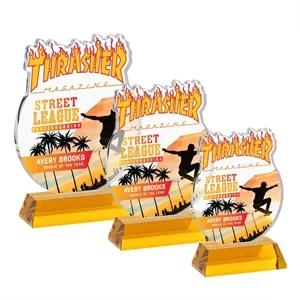 EdgeCraft Round VividPrint™ on Hartford - Amber (via Air)