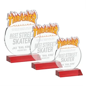 EdgeCraft Round on Mitered - Red (via Air)