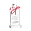 EdgeCraft Rectangle on Mitered - Clear (via Air) | https://www.bestnamebadges.com