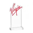 EdgeCraft Rectangle on Mitered - Clear (via Air) | https://www.bestnamebadges.com