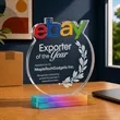 EdgeCraft Round on Mitered - Prismatic (via Air) | https://www.bestnamebadges.com