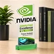 EdgeCraft Rectangle VividPrint™ on Alberton - Green (Ocean) | https://www.bestnamebadges.com