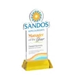 EdgeCraft Rectangle VividPrint™ on Hartford - Gold (Ocean) | https://www.bestnamebadges.com