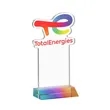 EdgeCraft Rect. VividPrint™ on Mitered - Prismatic (Ocean) | https://www.bestnamebadges.com