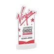 EdgeCraft Rectangle VividPrint™ on Alberton - White (Air) | https://www.bestnamebadges.com