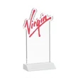 EdgeCraft Rectangle VividPrint™ on Mitered - White (Ocean) | https://www.bestnamebadges.com
