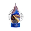 Valentina Award on Marvel Base - Blue | https://www.bestnamebadges.com
