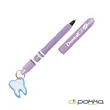 Pokka® Pocket Pen w/Dock & Gold Keyring & Charm | https://www.bestnamebadges.com