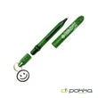Pokka® Pocket Pen w/Dock & Gold Keyring & Charm | https://www.bestnamebadges.com