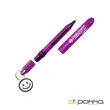 Pokka® Pocket Pen w/Dock & Gold Keyring & Charm | https://www.bestnamebadges.com