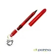Pokka® Pocket Pen w/Dock & Gold Keyring & Charm | https://www.bestnamebadges.com