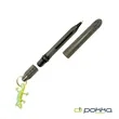 Pokka® Pocket Pen w/Dock & Gold Keyring & Charm | https://www.bestnamebadges.com