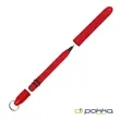 Pokka® Pocket Pen w/Dock & Gold Keyring & in Tin Box | https://www.bestnamebadges.com