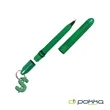 Pokka® Pocket Pen w/Dock & Chrome Keyring & Charm in Tin Box | https://www.bestnamebadges.com