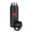 Digory Textured Sports Bottle w/Push Lock Button - 17oz | https://www.bestnamebadges.com