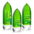 Emerald Tower VividPrint™ Award | https://www.bestnamebadges.com